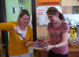 Kájení frgálu na vernisáži 