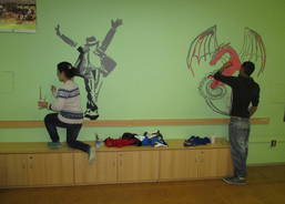 Zdobíme si klubovnu