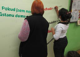 Malování pravodel na zeď 2