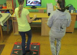 Soutěž s taneční podložkou