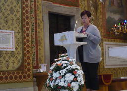 Čtení se ujala paní ředitelka