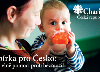 Charita Vsetín se připojuje k veřejné sbírce Charity ČR  "Na vlně pomoci proti bezmoci!"