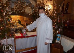 Tříkrálovou sbírku podpořil také děkan a farář, P.František Král.