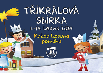Tříkrálová sbírka proběhne první lednový víkend