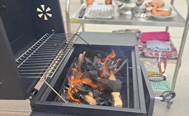 Letní grilování v  Ratiboři