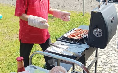Letní grilování v  Ratiboři