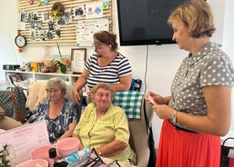 Hodinka krásy ve stacionáři