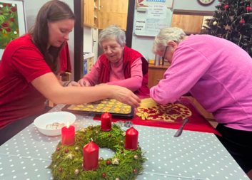 Vánoční přípravy ve stacionáři