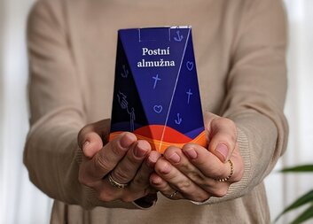 Poděkování za dar postní almužny