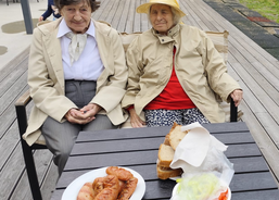 Opékání špekáčků ve stacionáři