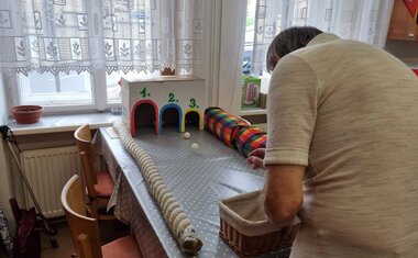 Radost z pohybu a tvoření ve stacionáři