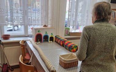 Radost z pohybu a tvoření ve stacionáři