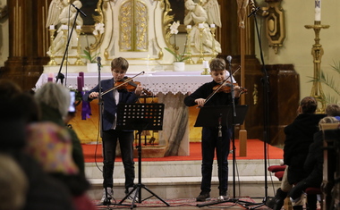 Adventní koncert ZUŠ Kostka na podporu Charity Vsetín