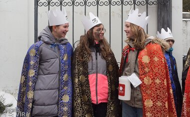 Tříkrálová sbírka 2026, foto Foto Člověk a víra/Lubomír Holý  