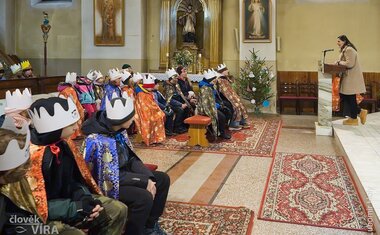 Tříkrálová sbírka 2026, foto Foto Člověk a víra/Lubomír Holý 