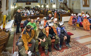 Tříkrálová sbírka 2026, foto Foto Člověk a víra/Lubomír Holý 