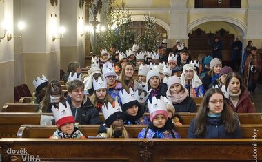 Tříkrálová sbírka 2026, foto Foto Člověk a víra/Lubomír Holý 