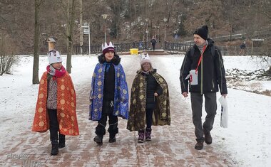 Tříkrálová sbírka 2026, foto Foto Člověk a víra/Lubomír Holý 