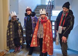 Tříkrálová sbírka 2026, foto Foto Člověk a víra/Lubomír Holý 