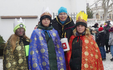 Tříkrálová sbírka 2026, foto Radomír Kocúrek