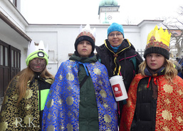 Tříkrálová sbírka 2026, foto Radomír Kocúrek