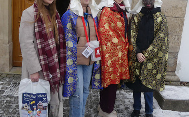 Tříkrálová sbírka 2026, foto Radomír Kocúrek