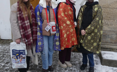 Tříkrálová sbírka 2026, foto Radomír Kocúrek