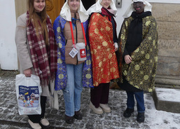 Tříkrálová sbírka 2026, foto Radomír Kocúrek