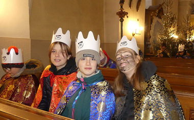 Tříkrálová sbírka 2026, foto Radomír Kocúrek