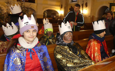 Tříkrálová sbírka 2026, foto Radomír Kocúrek