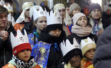 Tříkrálová sbírka 2026, foto Radomír Kocúrek