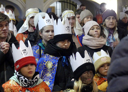 Tříkrálová sbírka 2026, foto Radomír Kocúrek