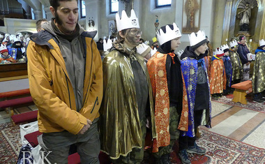 Tříkrálová sbírka 2026, foto Radomír Kocúrek