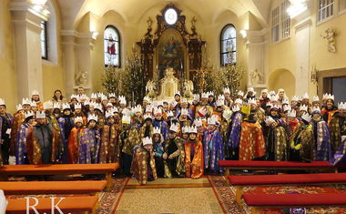 Tříkrálová sbírka 2026, foto Radomír Kocúrek