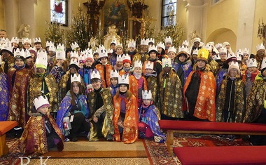 Tříkrálová sbírka 2026, foto Radomír Kocúrek