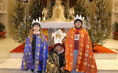 Tříkrálová sbírka 2026, foto Radomír Kocúrek