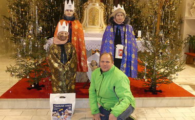 Tříkrálová sbírka 2026, foto Radomír Kocúrek