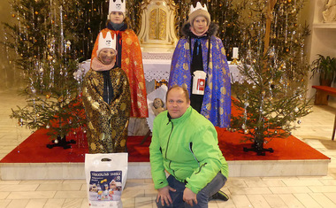 Tříkrálová sbírka 2026, foto Radomír Kocúrek