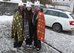 Tříkrálová sbírka 2026, foto Radomír Kocúrek