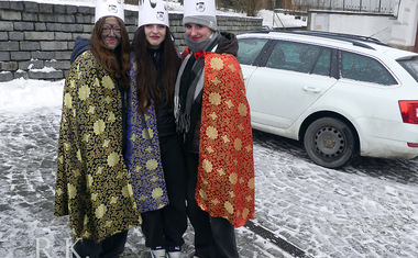 Tříkrálová sbírka 2026, foto Radomír Kocúrek