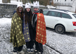 Tříkrálová sbírka 2026, foto Radomír Kocúrek