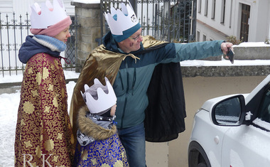 Tříkrálová sbírka 2026, foto Radomír Kocúrek