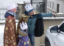 Tříkrálová sbírka 2026, foto Radomír Kocúrek