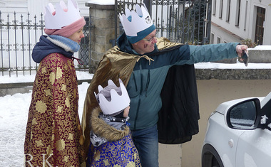 Tříkrálová sbírka 2026, foto Radomír Kocúrek