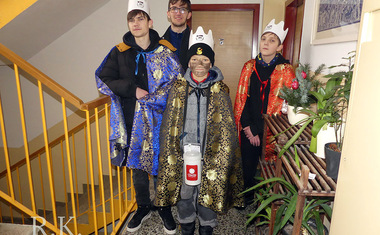 Tříkrálová sbírka 2026, foto Radomír Kocúrek