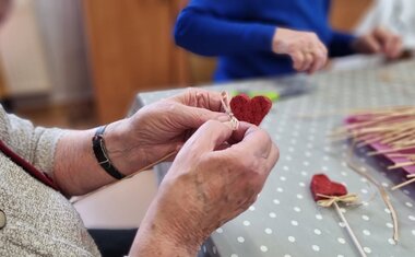 Duben ve stacionáři Magnolia: tvoření, trénink i radost ze společných chvil